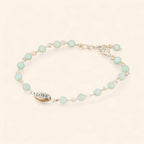 Bracelet Love en pierres naturelles Amazonite  Bracelet Jethyka