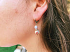 Boucles d'oreilles en pierres naturelles Jaspe Impérial