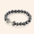 Bracelet Etreinte en pierres naturelles Hématites  Bracelet Jethyka