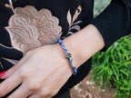 Bracelet Fleur de Cerisier Sodalite  Bracelet Jethyka