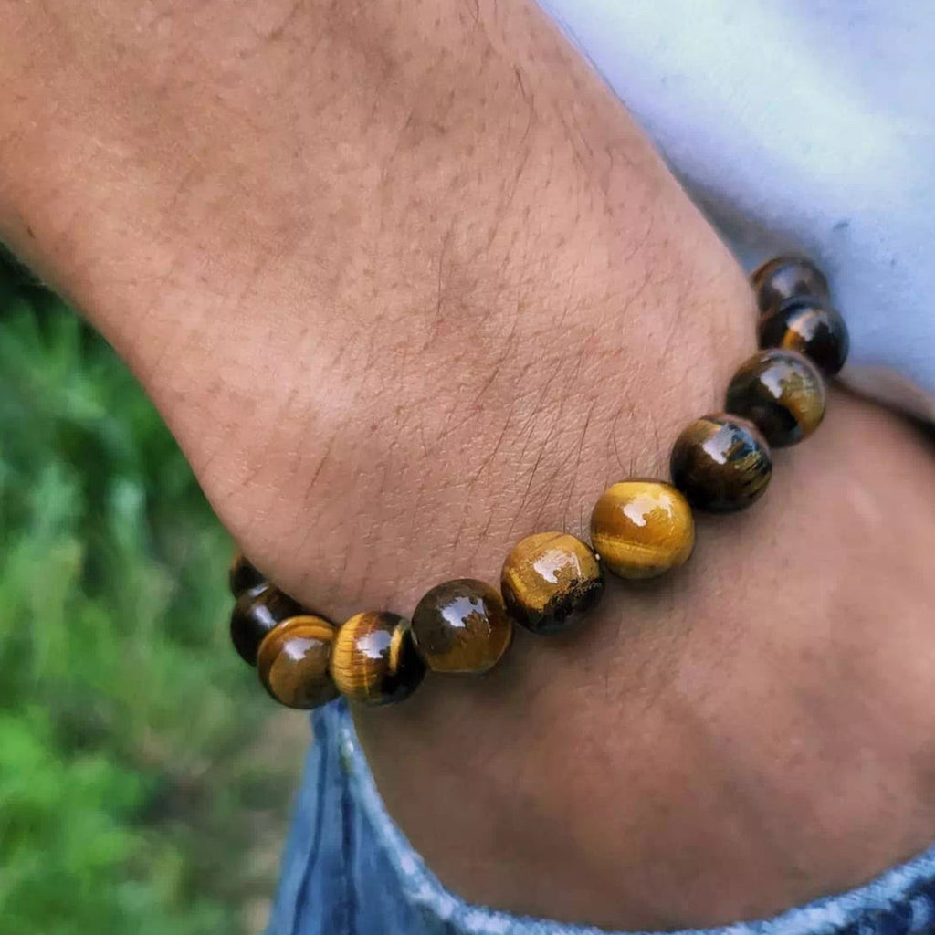 Bracelet Pierres naturelles Œil de Tigre  Bracelet Jethyka