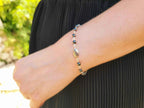 Bracelet Love en pierres naturelles Hématite