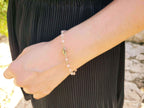 Bracelet Love en pierres naturelles Quartz Rose