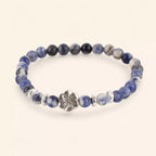Bracelet Fleur de Cerisier Sodalite  Bracelet Jethyka