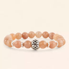 Bracelet Perle celtique Pierre de Soleil  Bracelet Jethyka