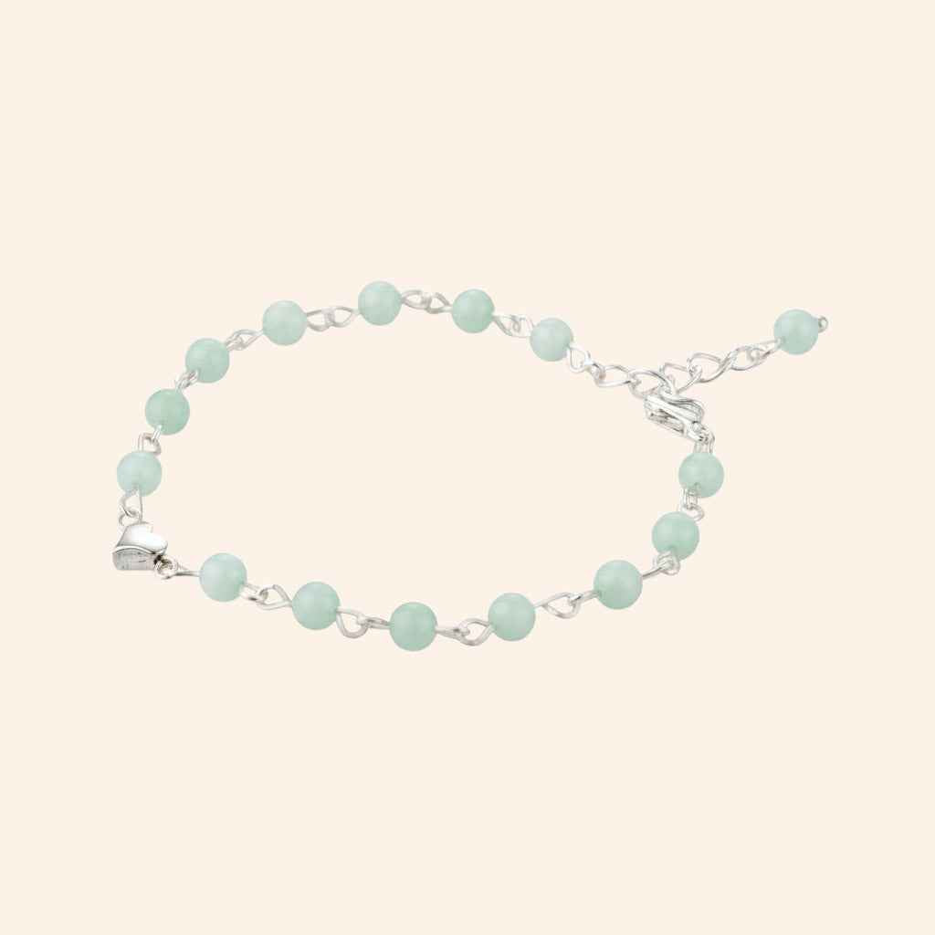 Bracelet Cœur en pierres naturelles Amazonite